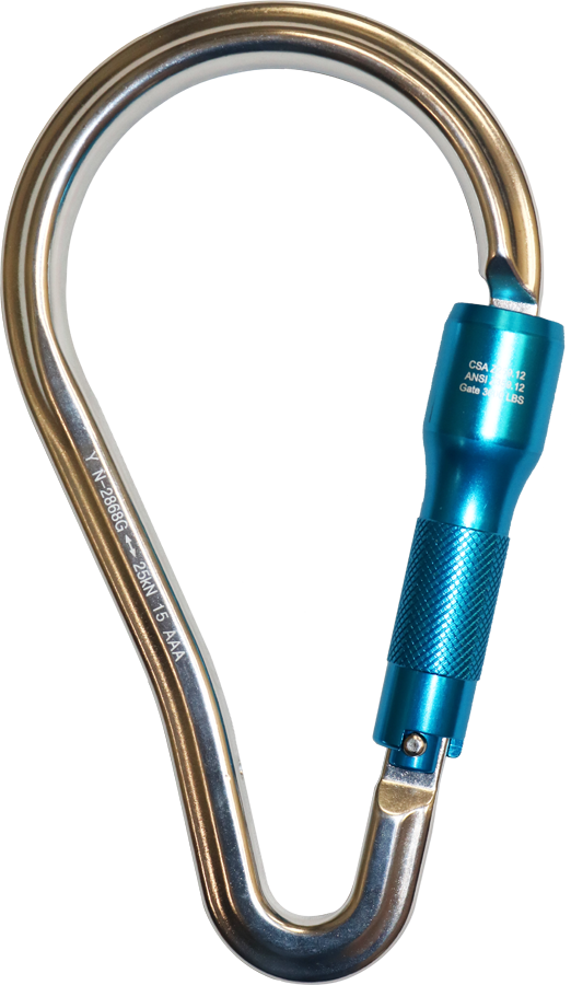 FrenchCreek's 62A Aluminum Twist Locking Carabiner